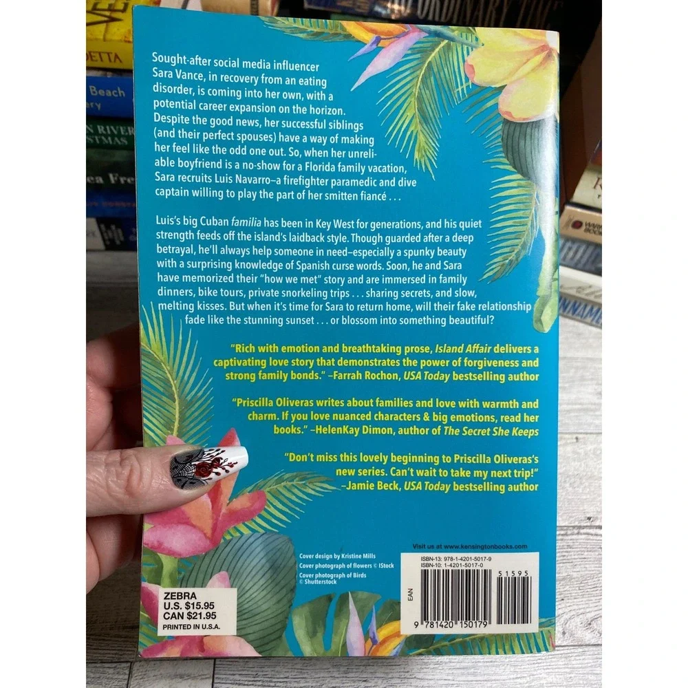 Island Affair Priscilla Oliveras 2020 Keys to‎ Love 1 Romance Trade Paperback